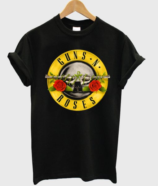 Gun's and roses logo T shirt