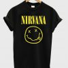 nirvana smile grunge Womens T-shirt Men T-Shirt