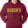 queens maroon color Hoodies