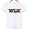 Guns And Roses Flowers T Shirt