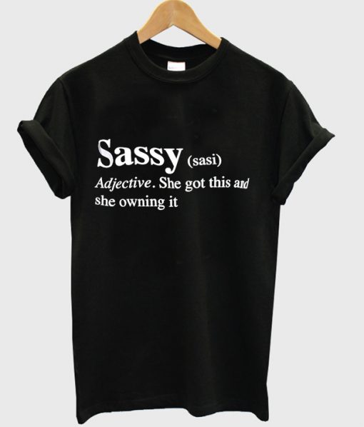 Sassy Slogan T-shirt