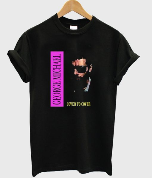 george michael cover to cover vintage tshirt