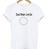 sea bear circle tshirt