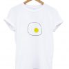 egg print t shirt