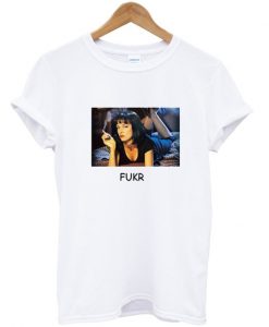 pulp fiction uma thurman t shirt