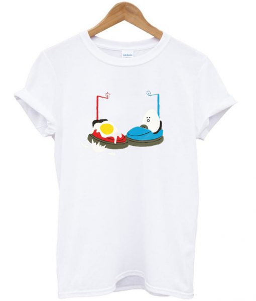 Bumper car egg shirt