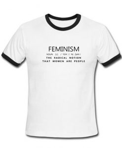 Feminism Noun Definition Ringer T Shirt