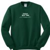 Stussy Bronx Forest Green Sweatshirt