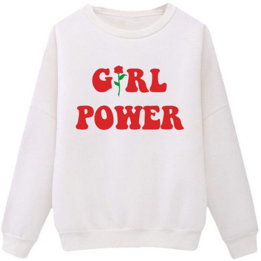 girl power sweatshirt