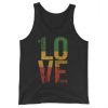 1 Love T Shirt For Reggae Music Fans Unisex Tank Top