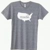 American Made Tri Blend Track T-Shirt