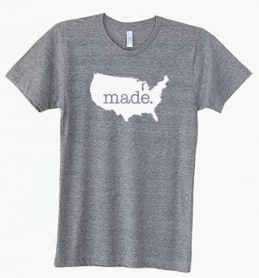 American Made Tri Blend Track T-Shirt