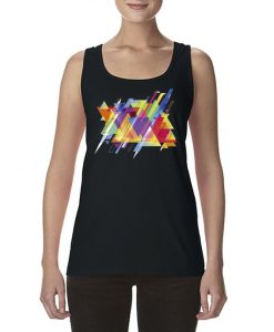 Colorful Triangles Tank Top