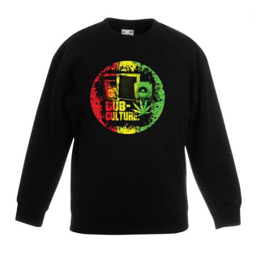 Dub Culture Kids Childrens Unisex Jumper Sweatshirt