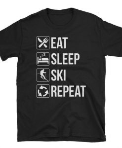 Eat Sleep Ski Repeat Shirt