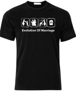 Evolution Of Marriage T-Shirt