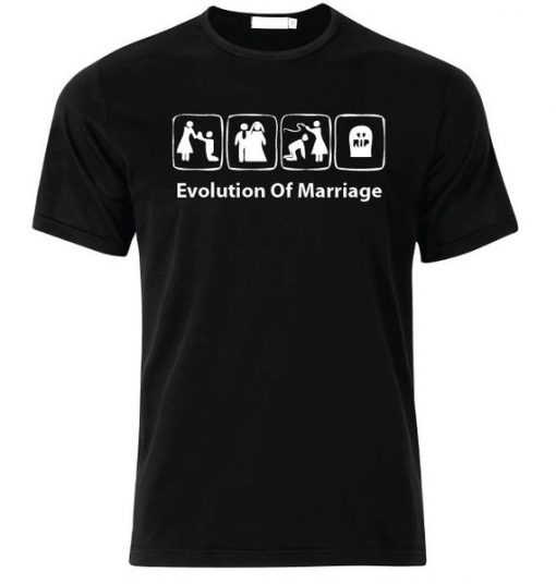 Evolution Of Marriage T-Shirt