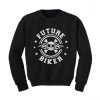 Future Biker Skull Toddler Sweatshirt