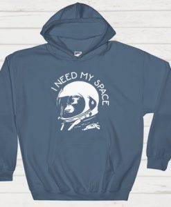 I Need My Space Space Monkey Hoodies