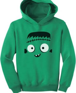 Monster Face Halloween Costume Toddler Hoodie