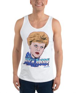 Murder She Wrote Bitch Pleez Unisex Tank Top