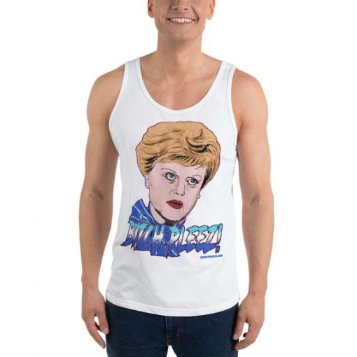 Murder She Wrote Bitch Pleez Unisex Tank Top