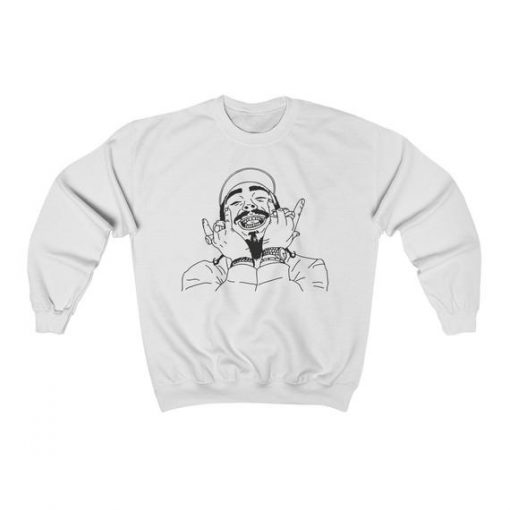 Post Malone Illustration Sweatshirt