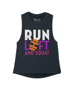 Run Lift Squat Muscle Tank Top