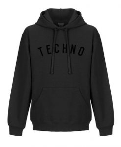 TECHNO College Style Hoodie