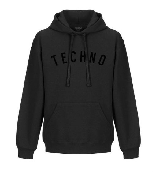 TECHNO College Style Hoodie