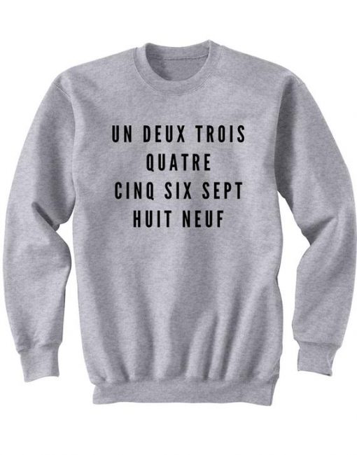 Un Deux Trois Eliza Hamilton Sweatshirt