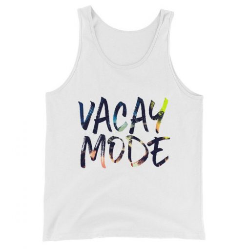 Vacay Mode Tropical Unisex Tank Top