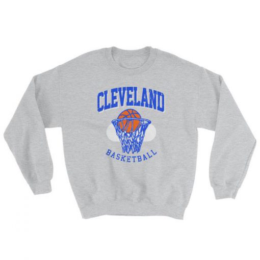 Vintage Cleveland Basketball Sweatshirt