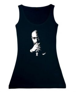 Women's 2Pac Tupac Fitted Tank Top