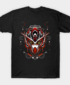 00-x3 Gundam Custom Build sacred geometry T-Shirt