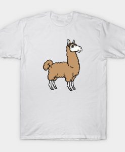 Abstract Llama Design T-Shirt