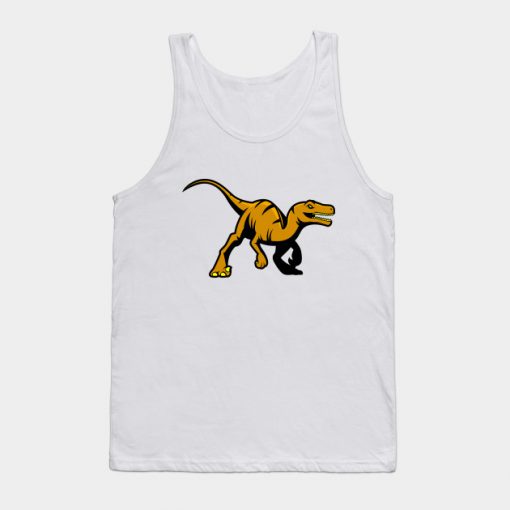 Abstract Velociraptor Design Tank Top