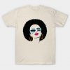 African American Afro Women Birthday Gift Idea T-Shirt