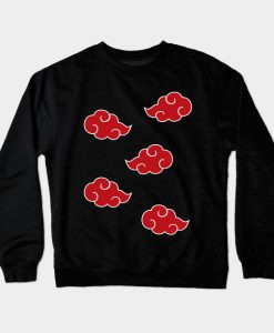 Akatsuki Red Cloud Crewneck Sweatshirt