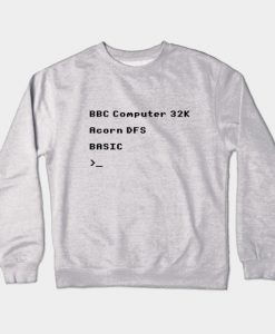 BBC Micro Splash Screen Crewneck Sweatshirt