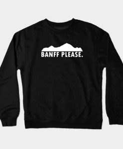 Banff National Park Crewneck Sweatshirt