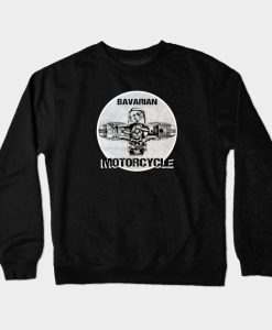 Bavarian Motorcycle BMW Boxermotor Germany Crewneck Sweatshirt