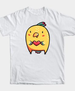 Bird With Heart T-Shirt