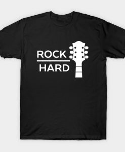 Bold Guitar Rock Musician T-Shirt