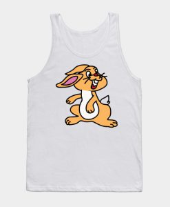 Cartoon Happy Easter Tank Top