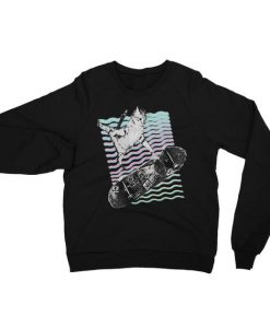 Cat Flip Trick Sweatshirt