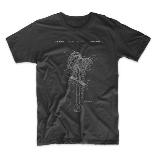 Climbing Cam Patent T Shirt