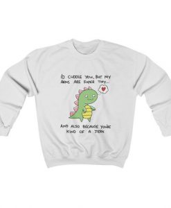 Cute Dino Dinosaur Trex Sweatshirt