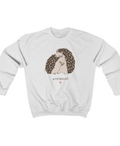 Cute Hedgehogs In Love Sweatshirt