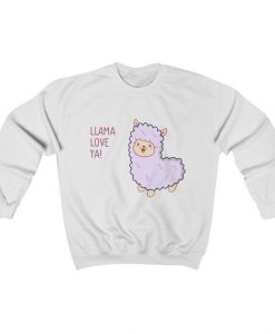 Cute Llama Love Sweatshirt